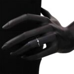 Anello Solitario Artlinea in Oro Bianco con Diamante - AD051-LB