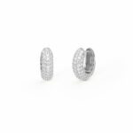 Orecchini Boccole Mabina in Argento e Zirconi - 563026