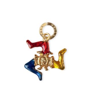 Charm Isola Bella in Argento e Smalti