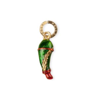 Charm Isola Bella in Argento e Smalto | Asso di Mazze - 20000047