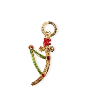 Charm Isola Bella in Argento e Smalto | Asso di Spade - 20000048