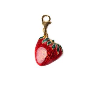 Charm Isola Bella in Argento e Smalto | Fragola - 20000177