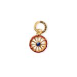Charm Isola Bella in Argento e Smalto | Ruota - D-Javù - 20000630