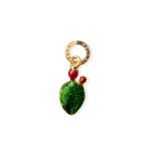 Charm Isola Bella in Argento e Smalto | Pala Fico d'India - D-Javù - 20000638