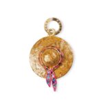 Charm Isola Bella in Argento e Smalti | Cappellino - 20000351