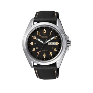 Orologio Citizen Eco Drive Uomo Acciaio Pelle - Urban - AW0050-07E