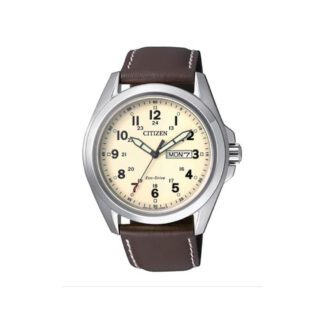 Orologio Citizen Eco Drive da Uomo in Acciaio e Pelle - Urban - AW0050-15A