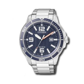 Orologio Citizen Eco Drive da Uomo in Acciaio - Marine - AW1520-51L