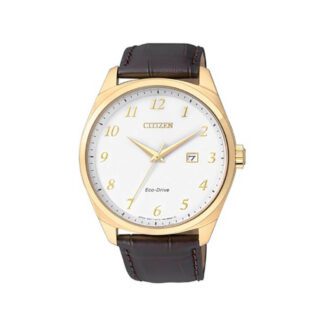 Orologio Citizen Eco Drive da Uomo in Acciaio e Pelle - Metropolitan - BM7322-06A