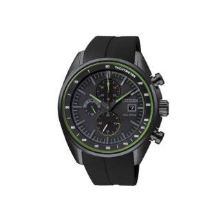 Orologio Cronografo Citizen Eco Drive da Uomo in Acciaio e Silicone - Chrono - CA0595-03E