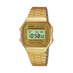Orologio Casio Acciaio Dorato Digitale - A168WG-9EF