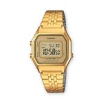 Orologio Digitale Casio Donna in Acciaio Dorato - LA680WEGA-9ER