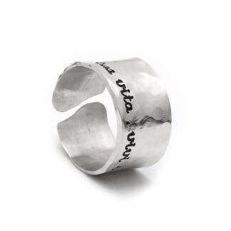 Anello Ego You Argento personalizzabile Incisione - ANAG317