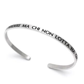 Bracciale Ego You Argento personalizzabile Incisione - BRAG264SX
