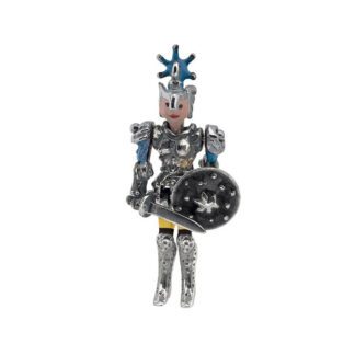 Charm Gerardo Sacco in Argento e Smalto - Bradamante - Pupi - 70153