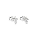 Orecchini Donna Amen Croce Argento ORCRZ