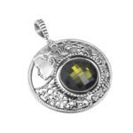 Ciondolo Gerardo Sacco Argento PVD Oro Cristallo - Mesi - 27734