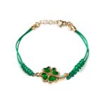 Bracciale Isola Bella Argento Smalto - Quadrifoglio - 20000797
