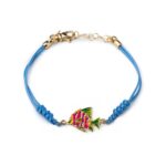 Bracciale Isola Bella Argento Smalto - Pesce - 20000813