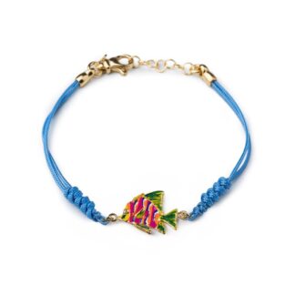 Bracciale Isola Bella Argento Smalto - Pesce - 20000813