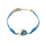 Bracciale Isola Bella Argento Smalto - Pesce - 20000813