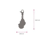 Charm Isola Bella in Argento e Smalto | Murice - 20000816