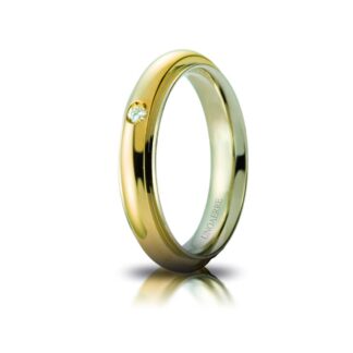 Fede Unoaerre Oro Bicolore Diamante