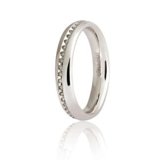 Fede Unoaerre Oro Bianco Diamanti