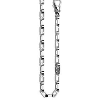 Collana Zancan Argento Maglia Stile Passante - Insignia 925 - EXC421