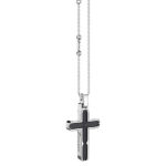Collana Zancan in Argento con Pendente a Croce - Insignia 925 - EXC487