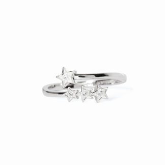 Anello Stelle Mabina in Argento con Zirconi - 523128