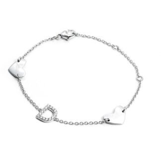 Bracciale Donna 4US Cesare Paciotti in Argento e Zirconi - Ava - 4UBR2451W