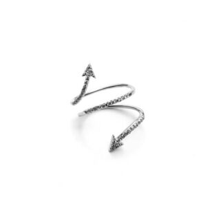 Anello Donna 4US Cesare Paciotti Argento Zirconi - Anna - 4UAN2431W