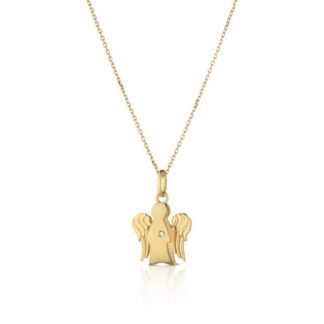 Collana Roberto Giannotti in Oro con Diamante - Angeli - NKT263