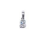 Charm Isola Bella Argento Smalti - Lettera S - 20000730_0