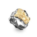 Anello Gerardo Sacco in Argento | Ottobre - Mesi - 31137