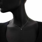 Collana Punto Luce Artlinea in Oro Bianco con Diamanti - CD036-LB