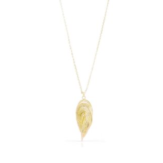 Collana Unoaerre Bronzo Dorato Pendente - Bronze - 1267