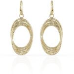 Orecchini Unoaerre Bronzo Forma Ovale - Bronze - 1089