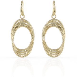 Orecchini Unoaerre Bronzo Forma Ovale - Bronze - 1089
