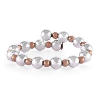 Bracciale Unoaerre Bronzo Bicolore Sfere - Bronze - 1495 BR