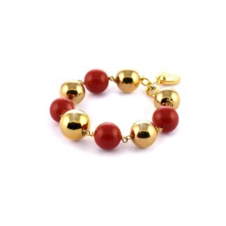 Bracciale Unoaerre Bronzo Smalto Sfere - Bronze - 1510 G