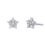 Orecchini Mabina Argento Punti Luce forma Stella - 563226