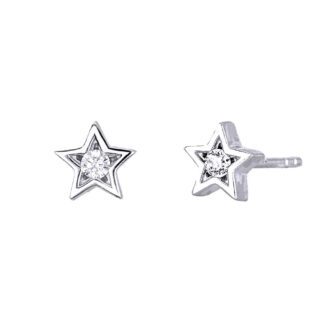 Orecchini Mabina Argento Punti Luce forma Stella - 563227