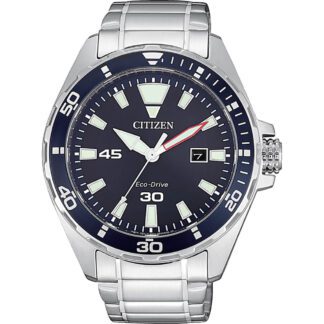 Orologio Citizen Eco Drive Solo Tempo Acciaio - Sport - BM7450-81L