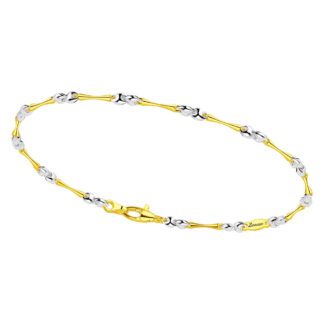 Bracciale Zancan Oro Bicolore 18kt - Eternity Gold - EB806GB