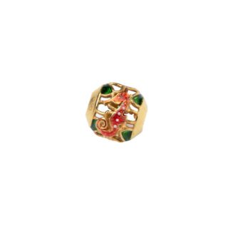 Beads Isola Bella Argento Smalto Cavalluccio Marino - 20000858