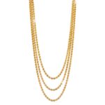 Collana Unoaerre Bronzo Dorato Multifilo - Bronze - 1516