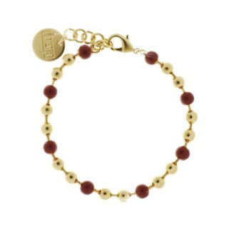 Bracciale Unoaerre Bronzo Smalti Sfere Lucide - Bronze - 1543