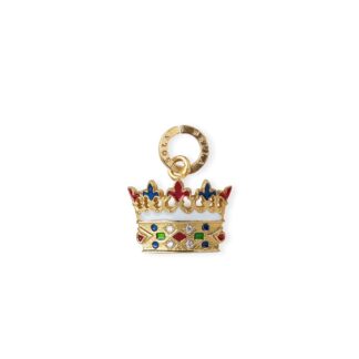 Charm Isola Bella in Argento e Smalto | Corona - 20000866